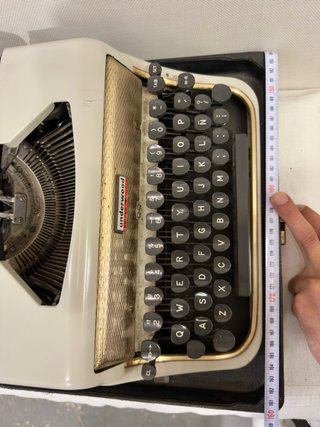 Máquina de Escribir Underwood De Luxe Golden Touch