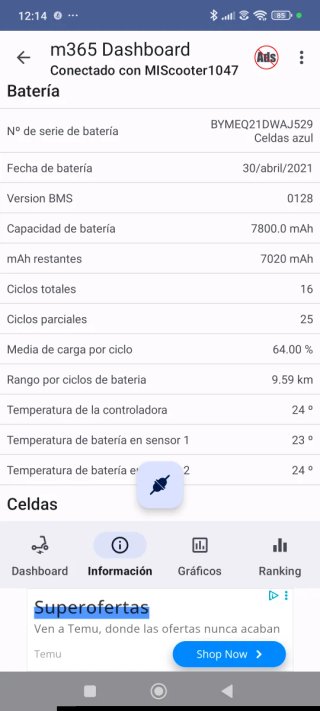 Patinete Eléctrico Xiaomi Mi Scooter S1