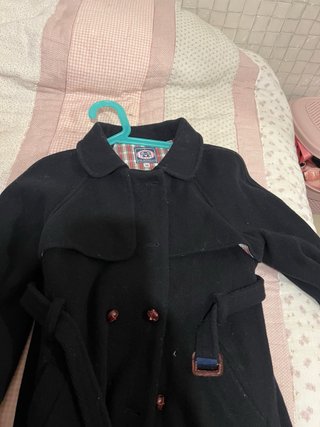 Abrigo Vilagallo Negro Talla 10