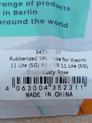Custodia kwmobile per Xiaomi Mi 11 Life 5G