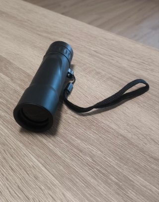 Monocular negro de bolsillo
