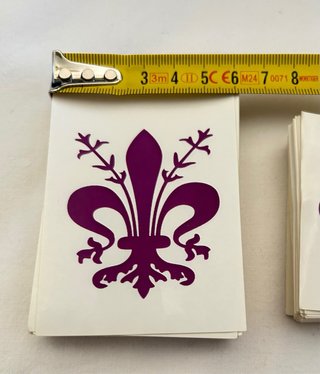 Lotto Adesivi Giglio Firenze 3 Misure