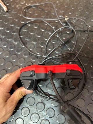 Mando Gaming PC Rojo