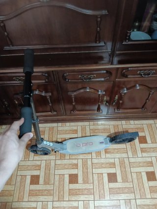Patinete con amortiguador