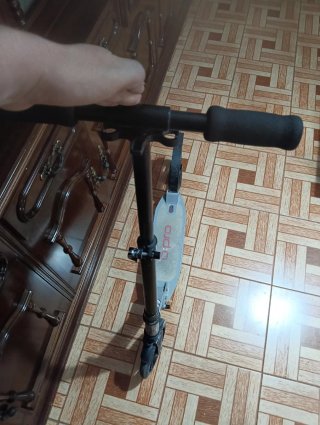 Patinete con amortiguador