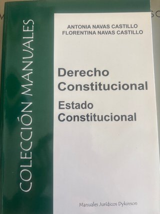Derecho constitucional. Estado constitucional