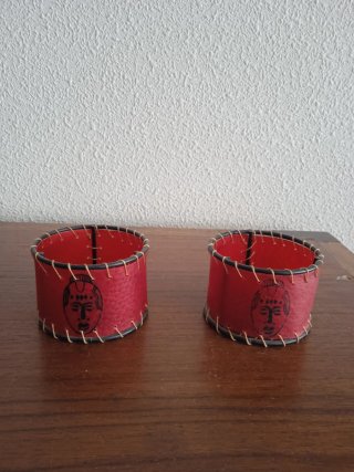 Conjunto portavelas metal +Regalo