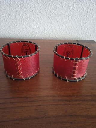 Conjunto portavelas metal +Regalo