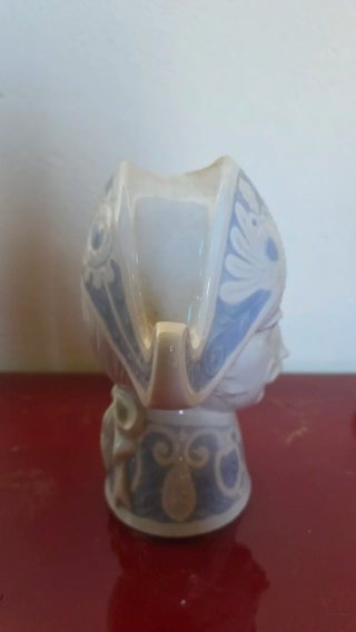 Figura Lladro Cabeza Tricornio Porcelana