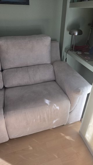 Sofá de 3 plazas gris