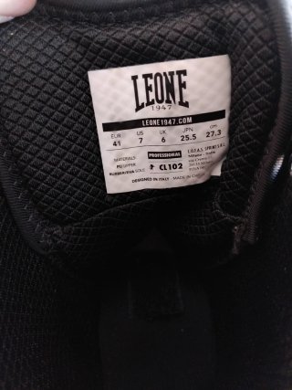 Botas Boxeo Leone Talla 41 Negras