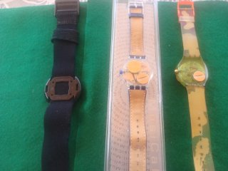 Swatch Orologi Set Nero Blu