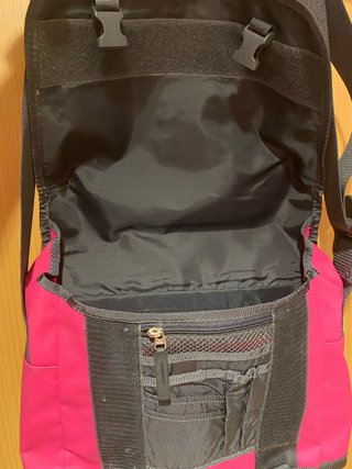 Bolso bandolera The North Face impermeable rosa