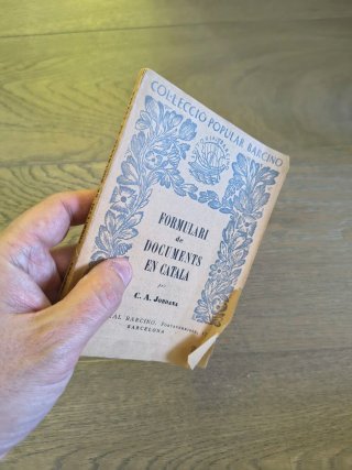 Formulario de Documentos en Catala