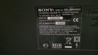 Sony Bravia 46 TV