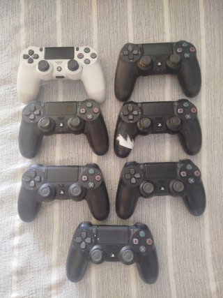 Mandos PS4 para REPARAR!! LOTE COMPLETO 7 MANDOS