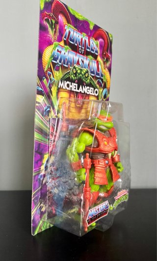 Michelangelo Turtles of Grayskull Action Figure
