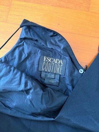 Abito lungo Escada nero