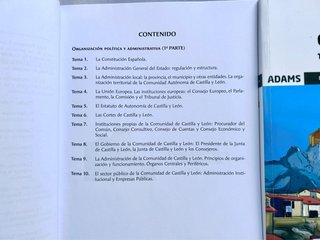 Temario Auxiliar Administrativo de Castilla y León