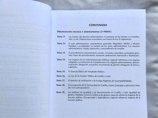 Temario Auxiliar Administrativo de Castilla y León