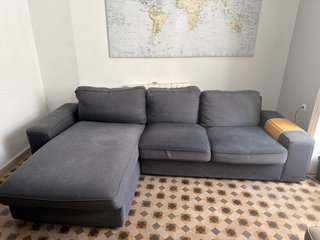 Sofá Kivik 3 plazas con chaiselongue