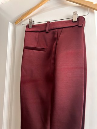 Pantalón Zara Rojo