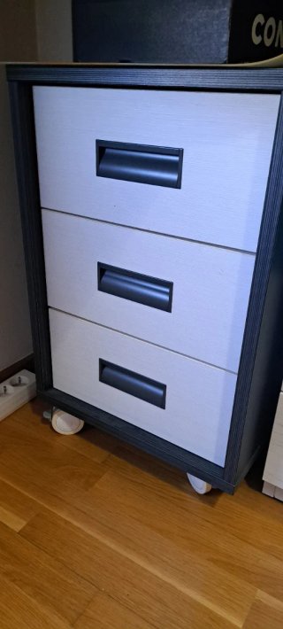 Cama nido con 1 colchón + cajonera