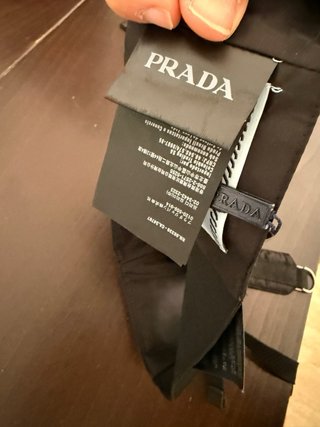 Top Prada Re-Nylon Mujer Negro