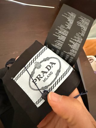 Top Prada Re-Nylon Mujer Negro