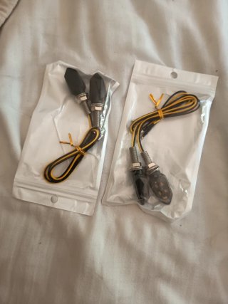Intermitentes LED moto pequeños