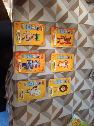 Cartas Stumble Guys Burger King