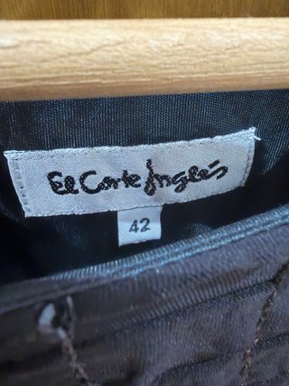 Vestido negro fiesta El Corte Inglés