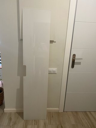Sobre de vidrio blanco Besta Ikea