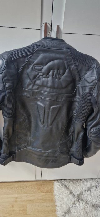 Chaqueta Piel moto Furygan Talla M Negra
