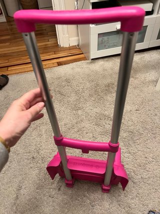 Andador infantil rosa