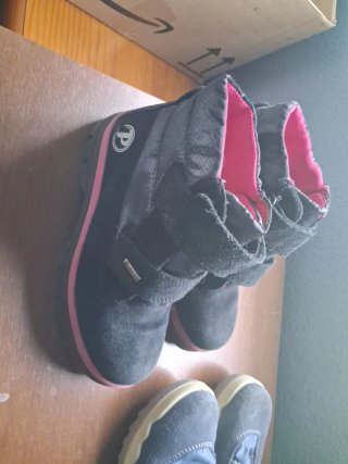 Botas invierno niña T30-31 (3 pares)