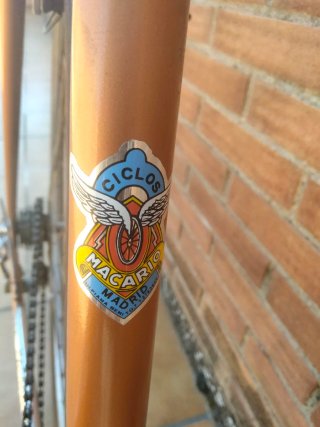 Bicicleta Macario Profesional Vintage