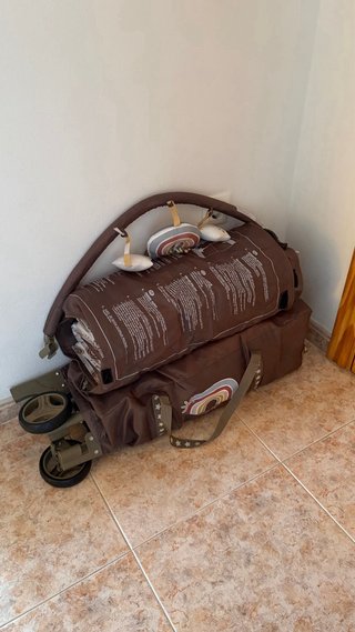 Cuna de viaje Jane con móvil