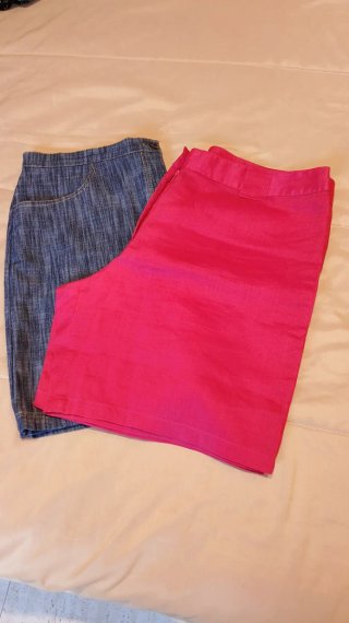 Lote Verano: Pantalón Vaquero y Falda Rosa