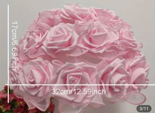 Pantalla lámpara romántica pétalos rosa