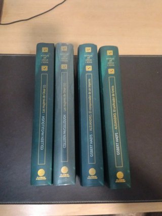 Lote 4 novelas de Grecia y Roma