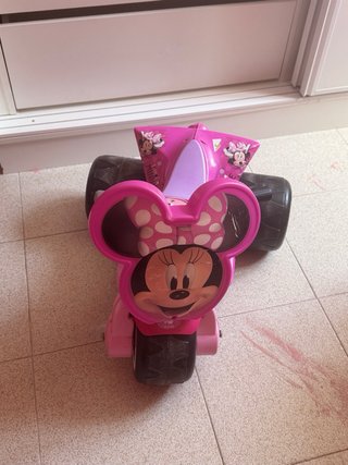Moto Eléctrica Minnie Mouse 6V Rosa