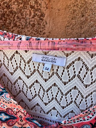Blusa Talla 54 Multicolor