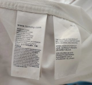 Camisa Tommy Hilfiger Oxford Blanca