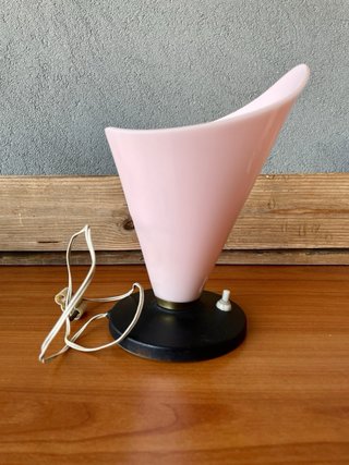 Lampada tavolo vintage Cono TV design italiano