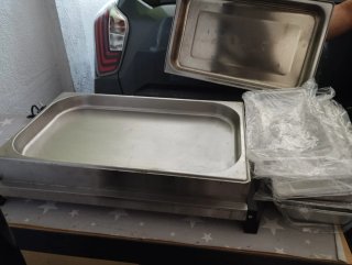 Calentador de alimentos 3 cubetas