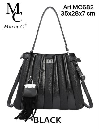 Borsa Maria C. Verde Multicolore