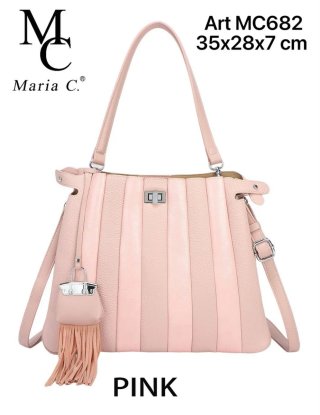 Borsa Maria C. Verde Multicolore