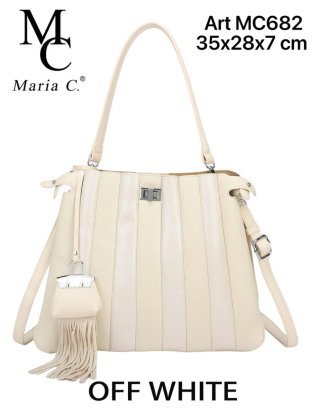 Borsa Maria C. Verde Multicolore