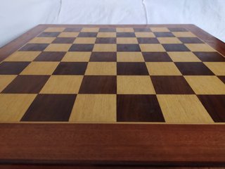 Tablero de ajedrez de madera